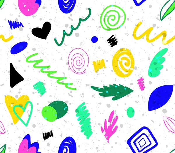 Elleri Bulanık Suluboya Şekilleriyle Renksiz Parlak Desenler Çizmiş — Stok fotoğraf