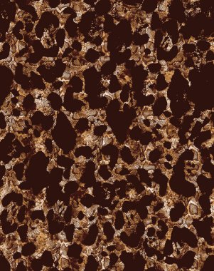 Pırıl pırıl parlak kravat, leopar benekli yılan desenli. 