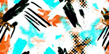 Noktalı soyut renksiz desen