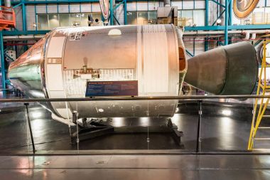 Kennedy Uzay Merkezi, Florida, Amerika Birleşik Devletleri - 18 Şubat 2017: Cape Canaveral, Florida