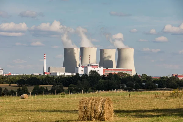 Nuclear power plant Temelin in the Czech Republic — Stock Photo, Image