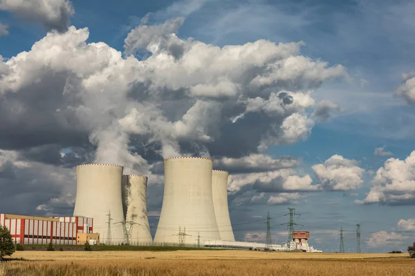 Nuclear power plant Temelin in the Czech Republic — Stock Photo, Image