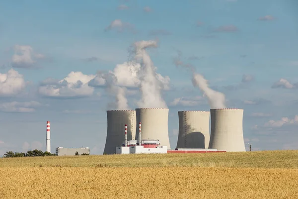 Nuclear power plant Temelin in the Czech Republic — Stock Photo, Image