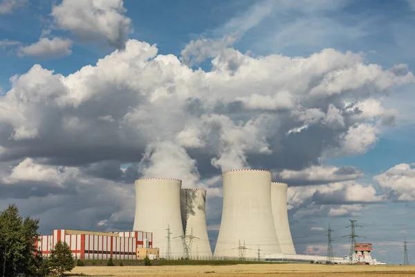 Nuclear power plant Temelin in the Czech Republic — Stock Photo, Image