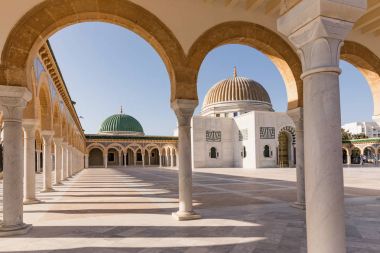 Habib Bourguiba - Tunus ilk başkanı Türbesi. Monastir, Tunus.