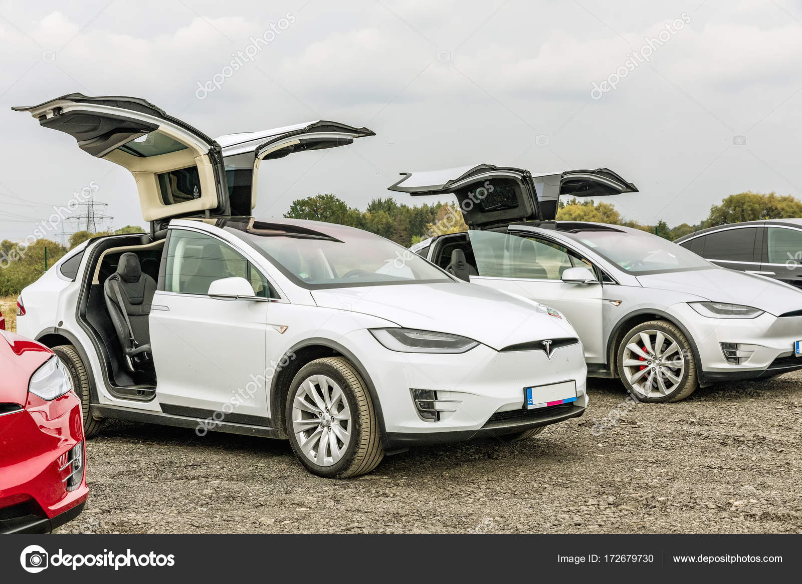 Details About Tesla Model X Parking Only Falcon Wing Doors New Humorous Electric Car Poster