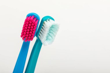 Yeni renk ultra ince diş fırçaları renkli gözlük. Diş