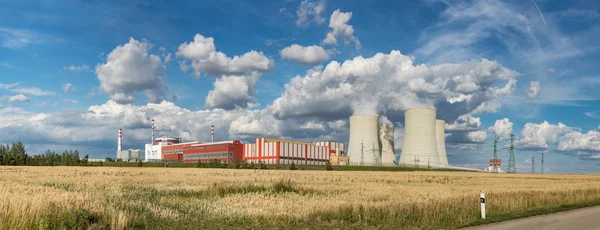 Nuclear power plant Temelin in the Czech Republic — Stock Photo, Image