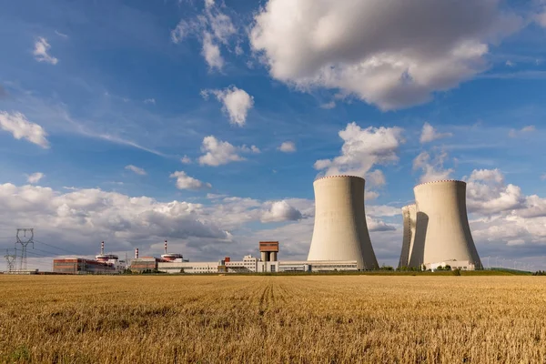 Nuclear power plant Temelin in the Czech Republic — Stock Photo, Image