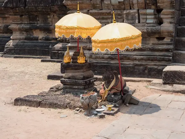 タKeo寺 10世紀に建てられたクメール寺院はシェムリアップのアンコールコンプレックスに位置しています カンボジア — ストック写真