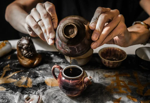 Traditional Tea Ceremony Tea Ware Chinese Tea — Stock Photo, Image