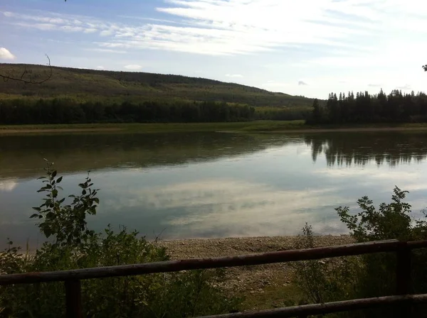 Vista Del Fiume Della Pace Estate — Foto Stock