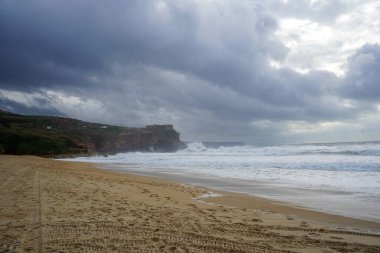 Praia do Norte, Nazare dünyanın en ünlü sörf yerlerinden biridir.