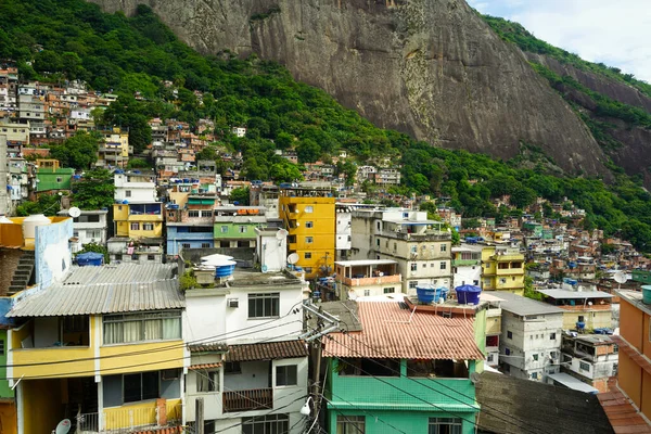 Favela Rocinha, město uvnitř města — Stock fotografie