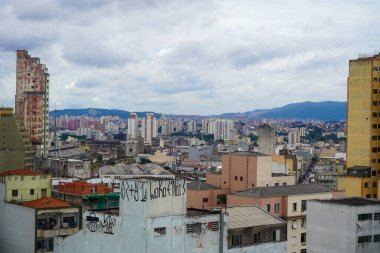 Şubat 2020: Sao Paulo, Brezilya Beton Ormanları. Güney Amerika 'nın en büyük ülkesinin en kalabalık şehri..