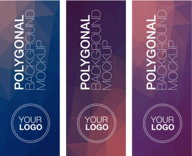 Dikey Köşeli afiş