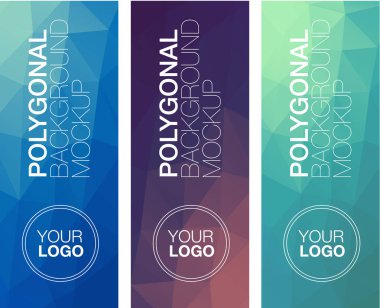 Dikey Köşeli afiş