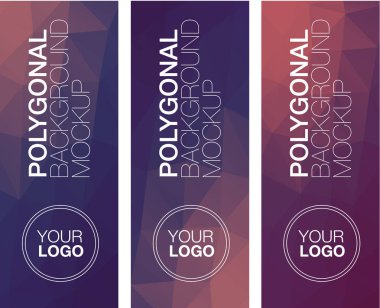 Dikey Köşeli afiş