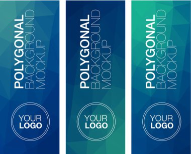 Dikey Köşeli afiş