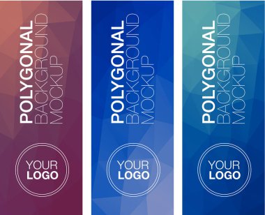 Dikey Köşeli afiş