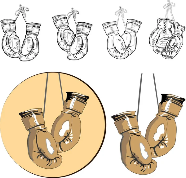 Lutte Sportive Avec Deux Athlètes Illustration Couleur — Image vectorielle