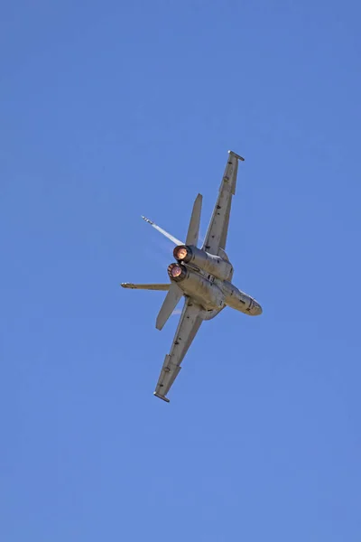 Avião F-18 Hornet jet fighter — Fotografia de Stock