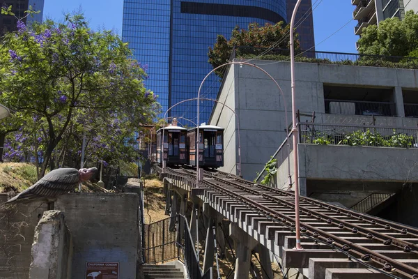 Downtown city of Los Angeles Angels Flight trolley — Stock Photo, Image