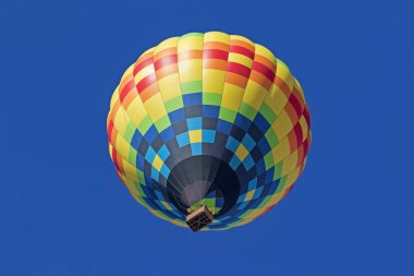 California şarapları sıcak hava balon Festivali üzerinde balon turu