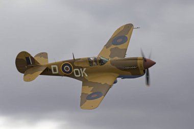 California hava gösterisi uçan uçak P-40 Warhawk İkinci Dünya Savaşı fighter uçak