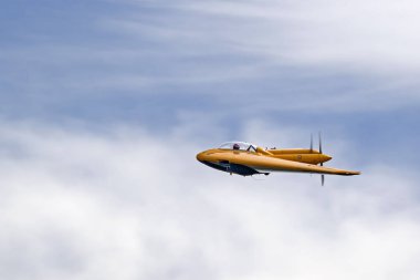 Hava gösterisi uçan uçak uçak şöhret N - 9 mb uçan kanat test aşamasındaki uçaklar