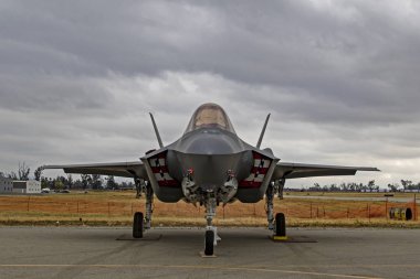 Uçak F-35 yıldırım stealth jet avcı uçağı, California Hava göster