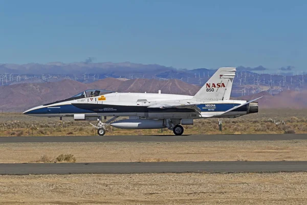 Samoloty Lecące Nasa Hornet Jet Los Angeles Air Show Los — Zdjęcie stockowe