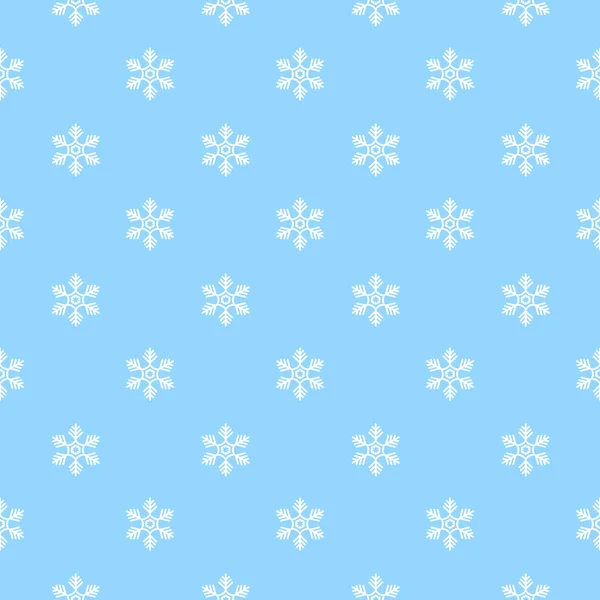 Kusursuz desenli mavi kar taneleri vektörü. Kış mevsimi geçmişi.