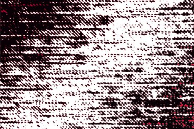 Siyah ve kırmızı lekelerin soyut beyaz arkaplanı.