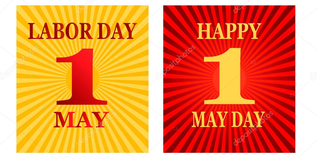 Labor Day May 1. May day. Day of spring and labor.