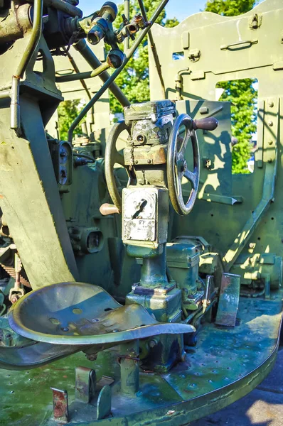 Detalj Militära Hawitzer — Stockfoto