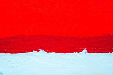 Yağ ile boyanmış gri-kırmızı doku. Soyut arkaplan.