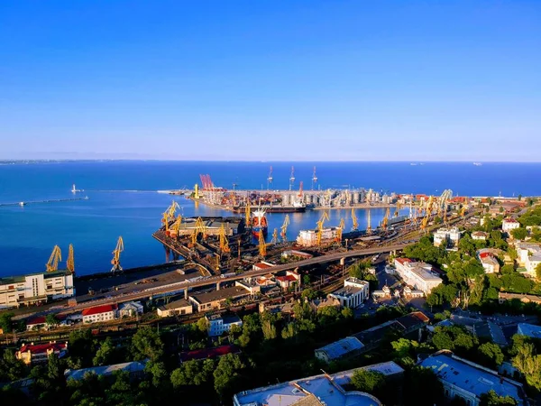 Odessa, Ukrayna 'nın güzel deniz manzarası