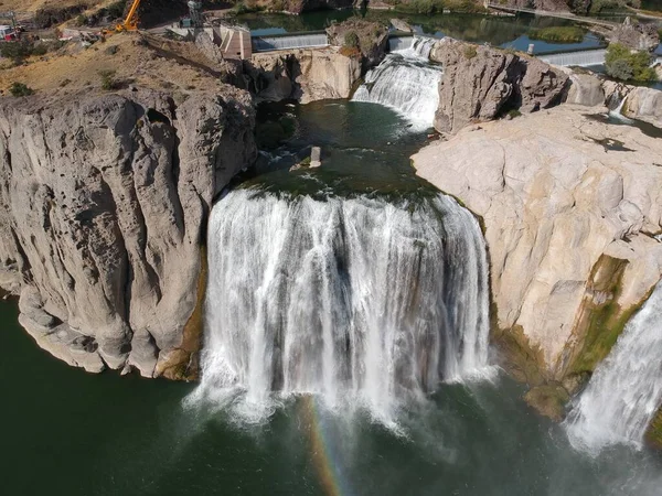 Twin Falls 'un güzel manzarası. Idaho.