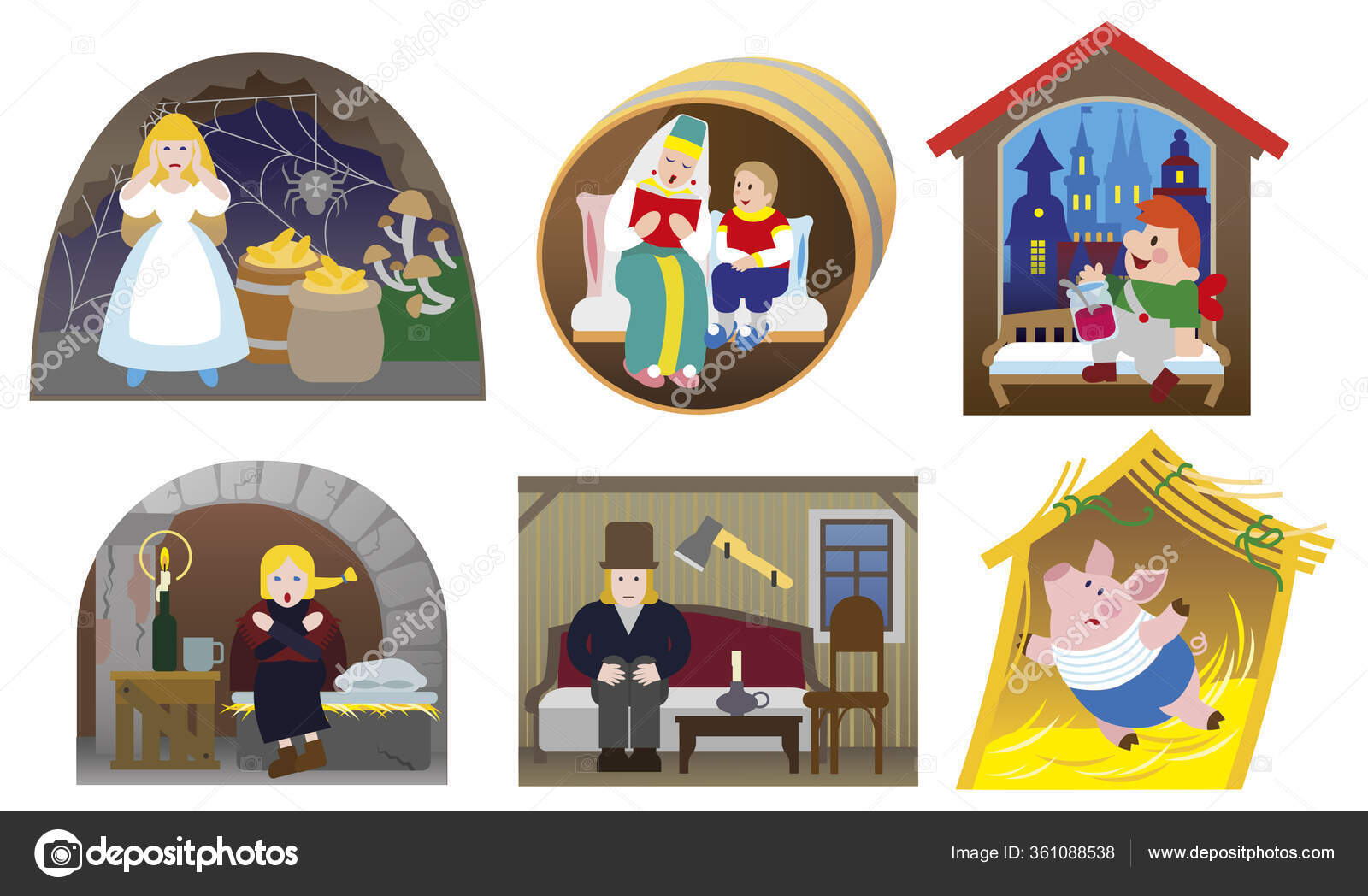 Personajes Diferentes Cuentos Hadas vector, gráfico vectorial © Lisa_Levsha imagen #361088538 Personajes Diferentes Cuentos Hadas vector, gráfico vectorial © Lisa_Levsha imagen #361088538