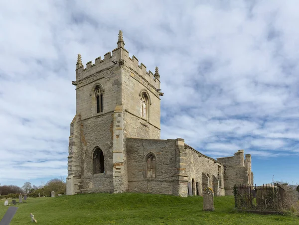 Colston Basset Nottinghamshire Reino Unido Marzo 2020 Ruina Iglesia Marys — Foto de Stock