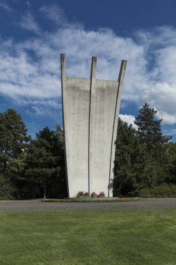 Tempelhof Havaalanı, Berlin, Almanya: 15 Ağustos 2018: Berlin Havaalanı Anıtı