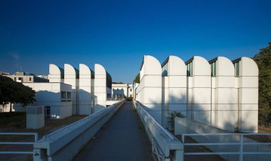 Bauhaus Arşivi, Berlin, Almanya - 20 Ağustos 2018 - Bauhaus Arşivi ve Müzesi