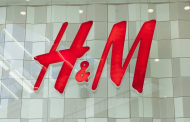 H & M işareti yakın, Lincoln, Hughnshire, İngiltere - 5 Nisan 2018