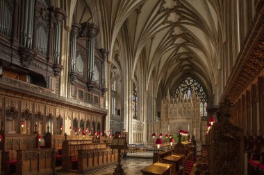 Bristol, Birleşik Krallık, Şubat 2019, Tarihi Bristol Katedrali