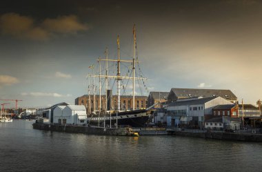 Bristol, İngiltere, 23 Şubat 2019, Isambard Krallığı Brunels SS İngiltere