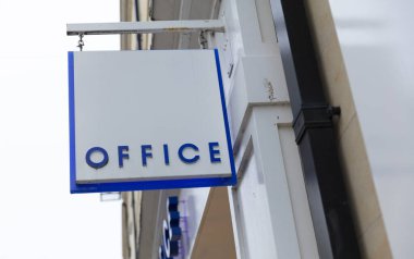 Bath, Somerset, İngiltere, 22 Şubat 2019, Ofis İşareti