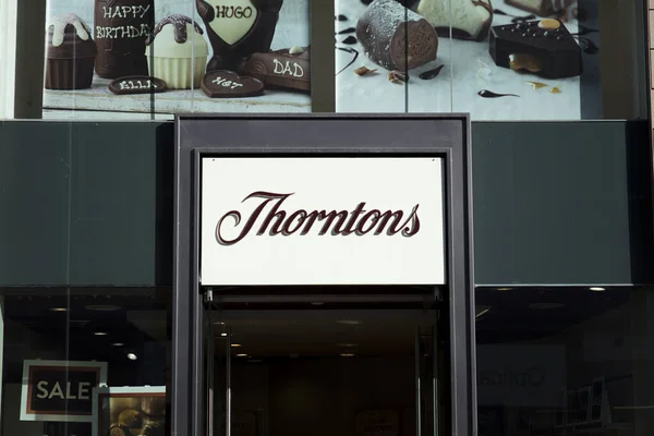 Thorntons, Nottingham, Nottinghamshire, İngiltere - 3 Nisan 2018