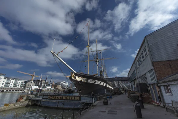 Bristol, İngiltere, 23 Şubat 2019, Isambard Krallığı Brunels SS İngiltere