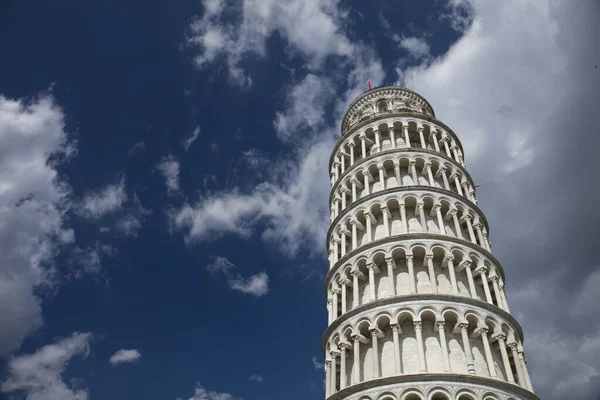 Pisa Katedrali Nin Ortaçağ Çan Kulesinin Manzarası Genellikle Pisa Nın — Stok fotoğraf